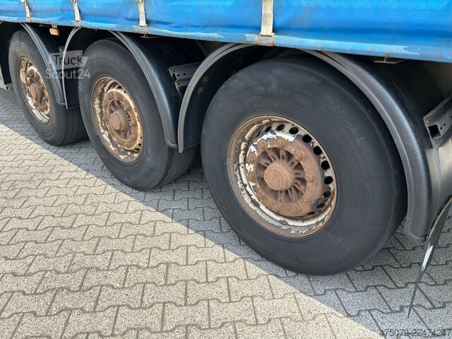Semirremolque abierto con toldo SCHMITZ CARGOBULL S01 / Rahmen Verzinkt