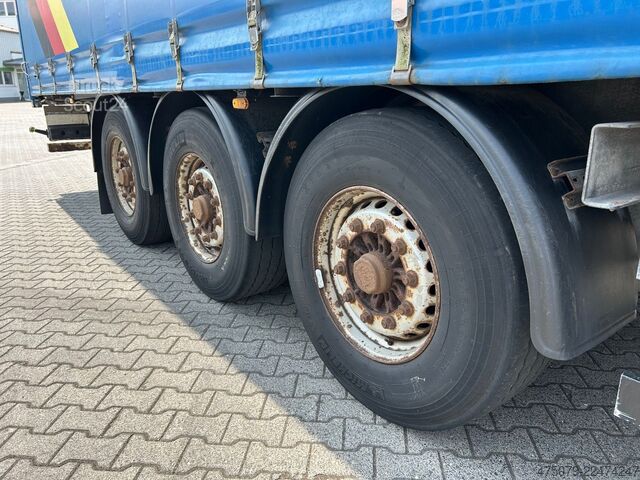 Semirremolque abierto con toldo SCHMITZ CARGOBULL S01 / Rahmen Verzinkt