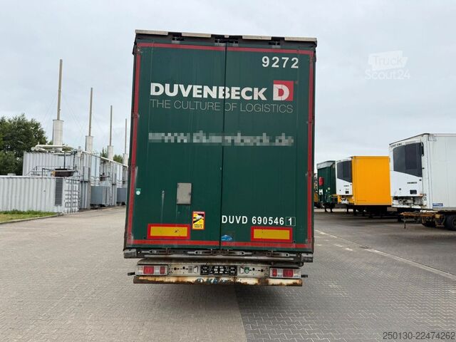 Semiremorcă deschisă cu prelată KRONE SD PritschePlane Mega Edscha