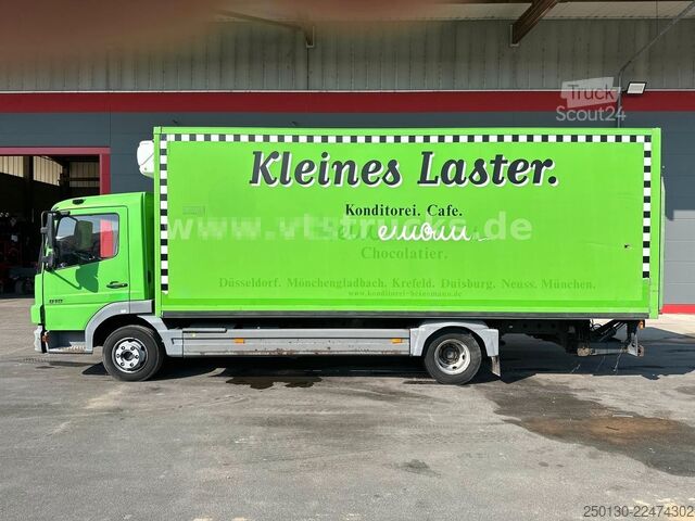 Autoutilitară frigorifică MERCEDES-BENZ Atego 813 4x2 BB CARRIER Kühlkoffer DAUTEl LBW