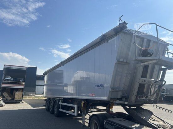 Kiperska poluprikolica KEMPF SKM 39 ALU-KASTENMULDE 55M³ ROLLPLANE