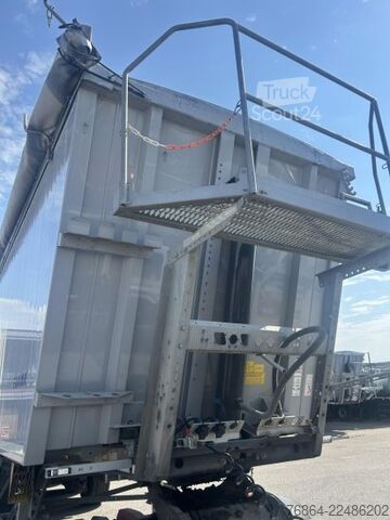 Kiperska poluprikolica KEMPF SKM 39 ALU-KASTENMULDE 55M³ ROLLPLANE