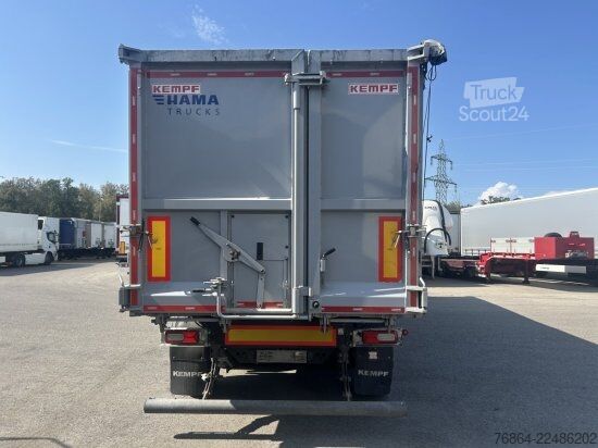 Kiperska poluprikolica KEMPF SKM 39 ALU-KASTENMULDE 55M³ ROLLPLANE