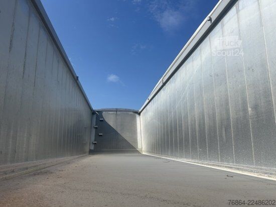 Kiperska poluprikolica KEMPF SKM 39 ALU-KASTENMULDE 55M³ ROLLPLANE