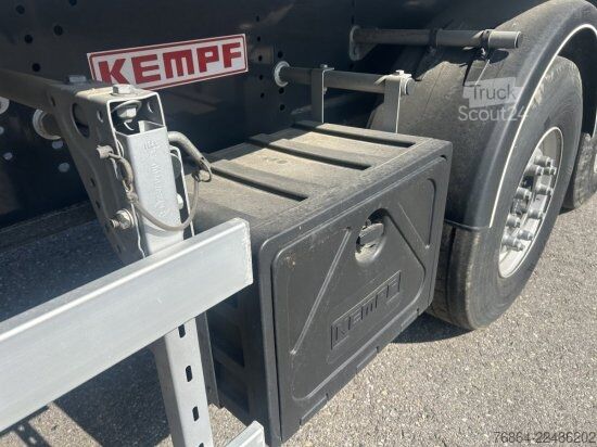 Kiperska poluprikolica KEMPF SKM 39 ALU-KASTENMULDE 55M³ ROLLPLANE