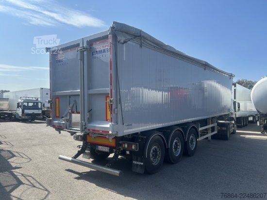 Kiperska poluprikolica KEMPF SKM 39 ALU-KASTENMULDE 55M³ ROLLPLANE
