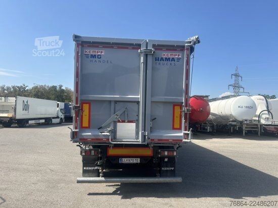 Kiperska poluprikolica KEMPF SKM 39 ALU-KASTENMULDE 55M³ ROLLPLANE