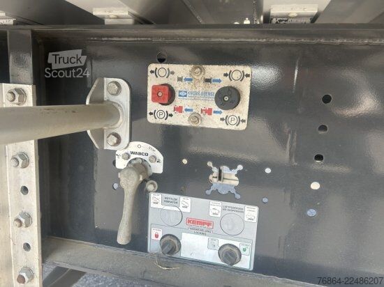 Kiperska poluprikolica KEMPF SKM 39 ALU-KASTENMULDE 55M³ ROLLPLANE