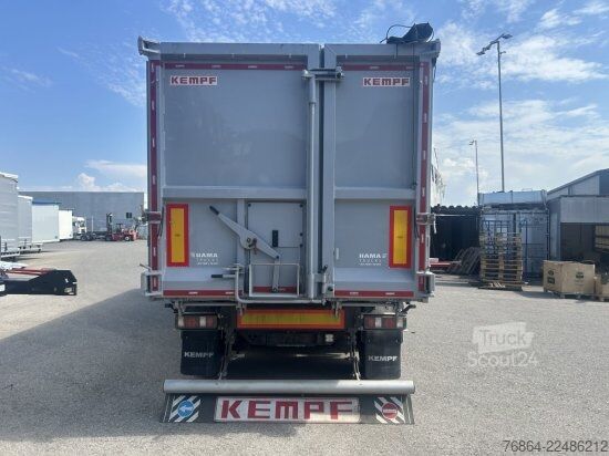 Kiperska poluprikolica KEMPF SKM 39 ALU-KASTENMULDE 55M³ ROLLPLANE