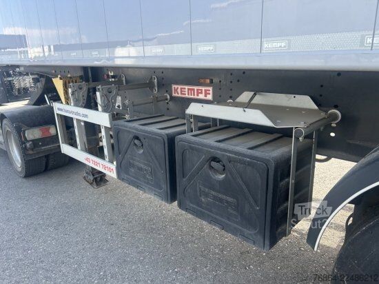 Kiperska poluprikolica KEMPF SKM 39 ALU-KASTENMULDE 55M³ ROLLPLANE