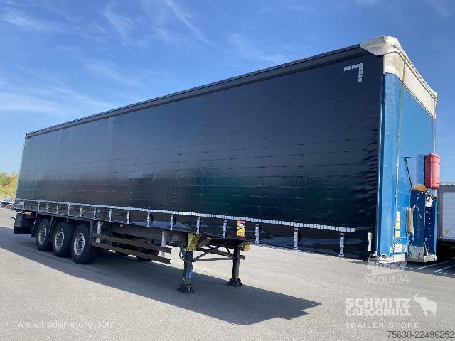 Отворено полуремарке с брезент Schmitz Cargobull Semitrailer Curtainsider Standard