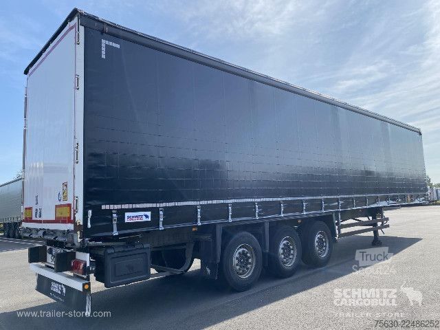 Отворено полуремарке с брезент Schmitz Cargobull Semitrailer Curtainsider Standard