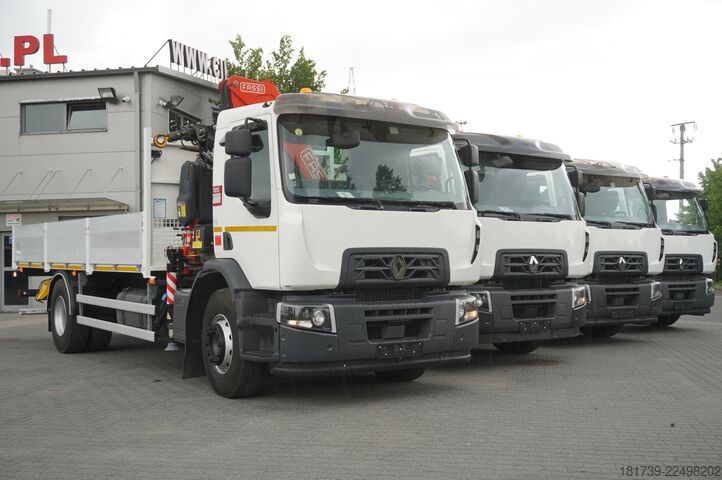 Vinçli platform Renault C280 DTI 8/ FASSI crane F135A.22/ 8units