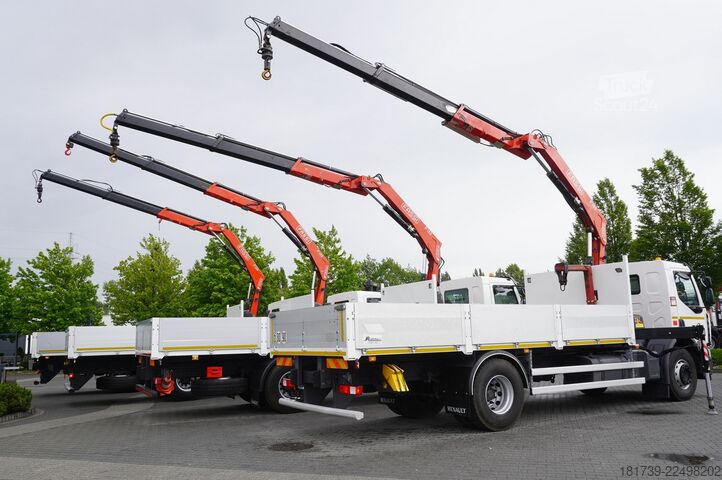 Vinçli platform Renault C280 DTI 8/ FASSI crane F135A.22/ 8units
