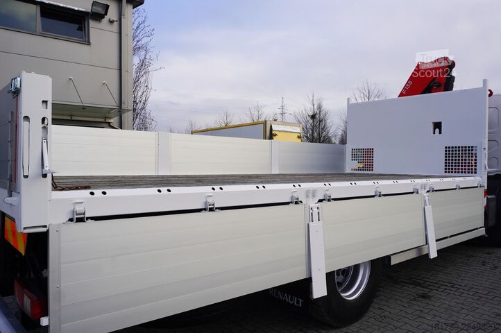 Vinçli platform Renault C280 DTI 8/ FASSI crane F135A.22/ 8units