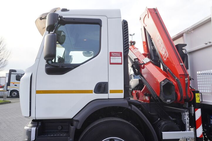 Vinçli platform Renault C280 DTI 8/ FASSI crane F135A.22/ 8units
