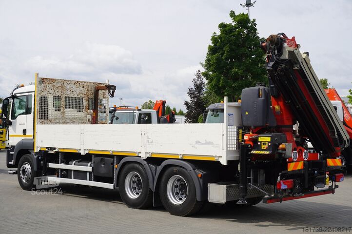 Vinçli platform MAN TGS 26.420 6x4 / Fassi F215A.2.24