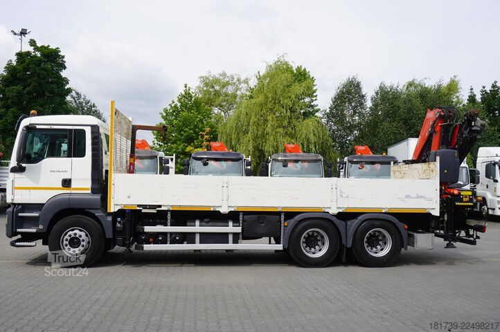 Vinçli platform MAN TGS 26.420 6x4 / Fassi F215A.2.24