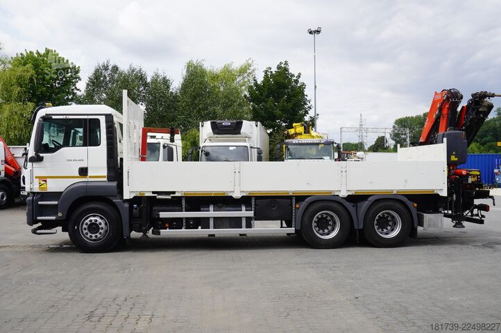 Vinçli platform MAN TGS 26.420 6×4 / Fassi F215A.2.24