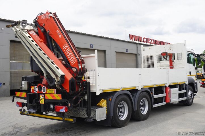 Vinçli platform MAN TGS 26.420 6×4 / Fassi F215A.2.24