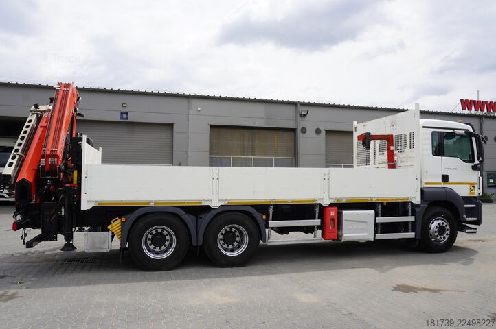 Vinçli platform MAN TGS 26.420 6×4 / Fassi F215A.2.24