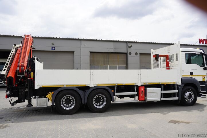 Vinçli platform MAN TGS 26.420 6×4 / Fassi F215A.2.24