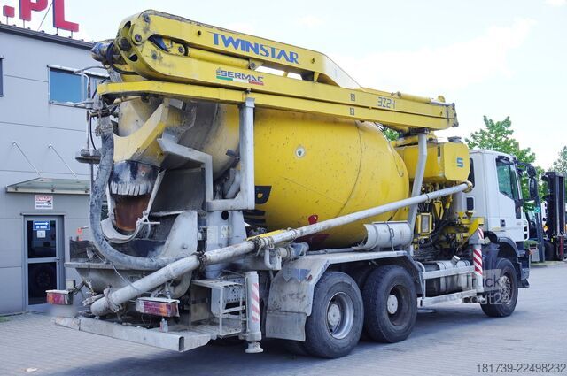 Betongpumpe Iveco Trakker 450 6x4 / Sermac Twinstar 3Z24