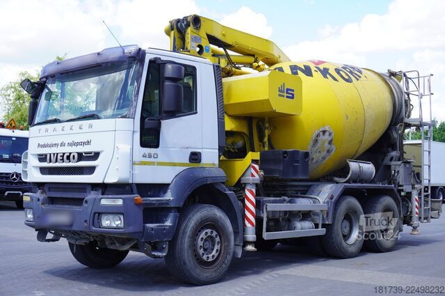 Betongpumpe Iveco Trakker 450 6x4 / Sermac Twinstar 3Z24