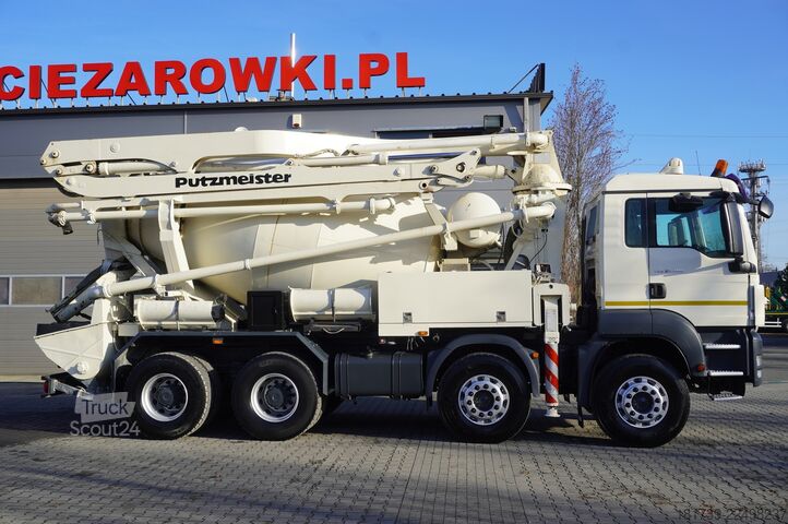 Karıştırıcı Pompa MAN TGS 32.400 8x4 Concrete Mixer Pump truck