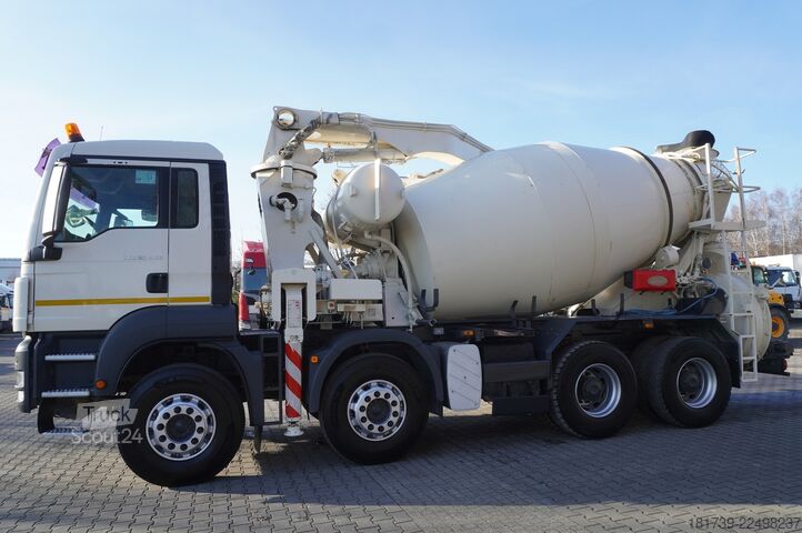 Karıştırıcı Pompa MAN TGS 32.400 8x4 Concrete Mixer Pump truck