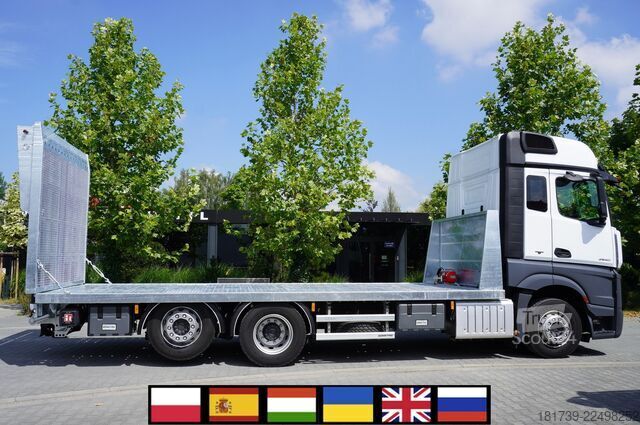Kranarska platforma Mercedes-Benz Actros 2540 6×2 / 50 tho. km! / 5 units