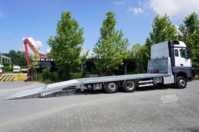 Kranarska platforma Mercedes-Benz Actros 2540 6×2 / 50 tho. km! / 5 units