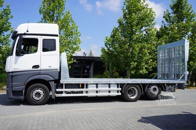 Kranarska platforma Mercedes-Benz Actros 2540 6×2 / 50 tho. km! / 5 units