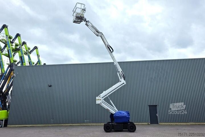 Gelenkteleskoparbeitsbühne Grove AMZ51E Electric, 4x2 Drive, 15.5m Working Height,