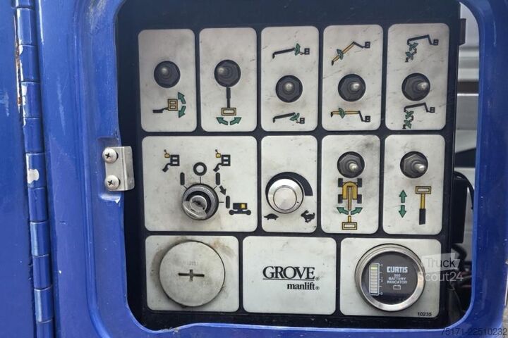 Gelenkteleskoparbeitsbühne Grove AMZ51E Electric, 4x2 Drive, 15.5m Working Height,