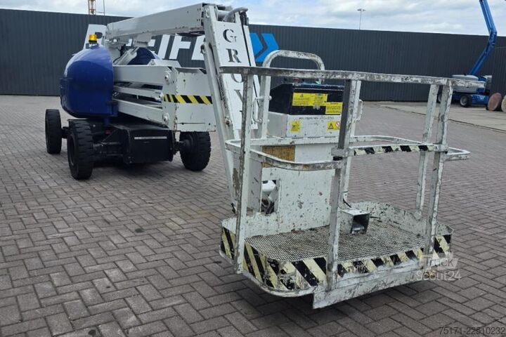 Gelenkteleskoparbeitsbühne Grove AMZ51E Electric, 4x2 Drive, 15.5m Working Height,