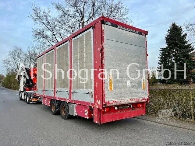 Pferdeanhänger Menke-Janzen 2 x Achsen PBW / Geflügeltransport