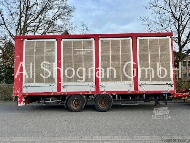 Rimorchio per cavalli Menke-Janzen 2 x Achsen PBW / Geflügeltransport