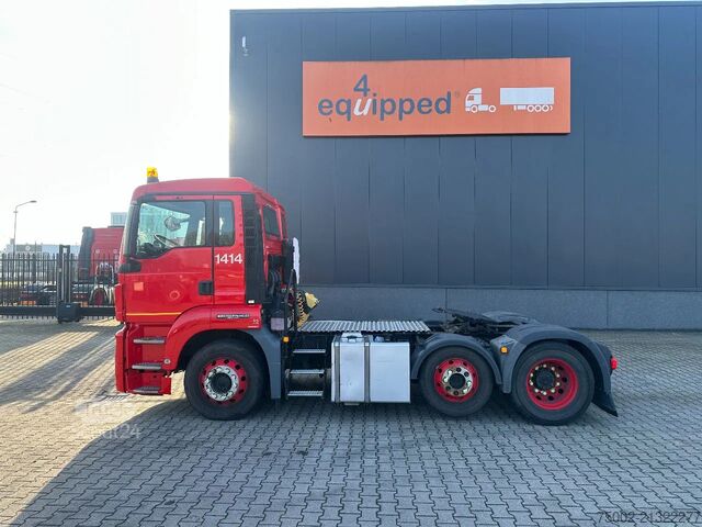 Gevaarlijke stoffen MAN TGS 24.320 6x2 / 71.629km!!! / EURO 6 / NL-truc...