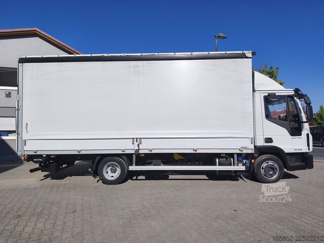 Brezenta IVECO Eurocargo 75-210 Plane 3-Sitzer Euro 6 4x2 LBW ...