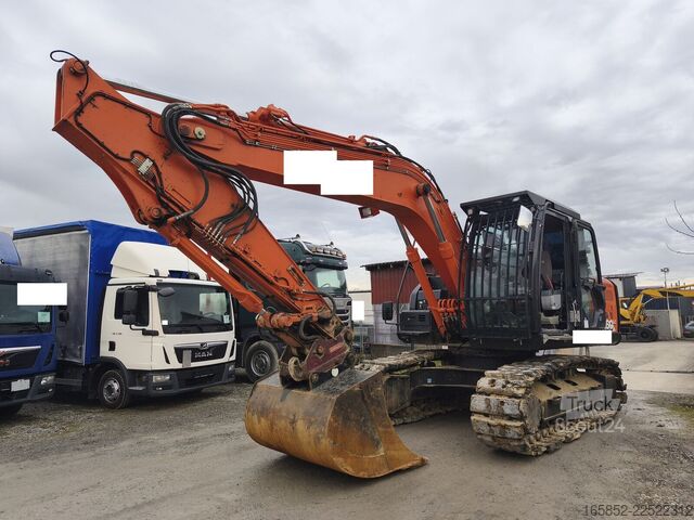 Raupenbagger Hitachi ZX160LC-6 Kettenbagger Schnellwechsler Tieflöffel