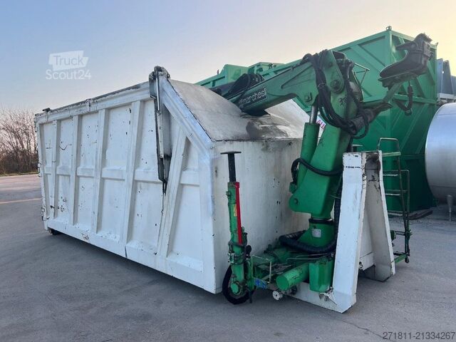 Kontejner s kavljem  CONTAINER SCARRABILE USATO CON TETTO E GRU