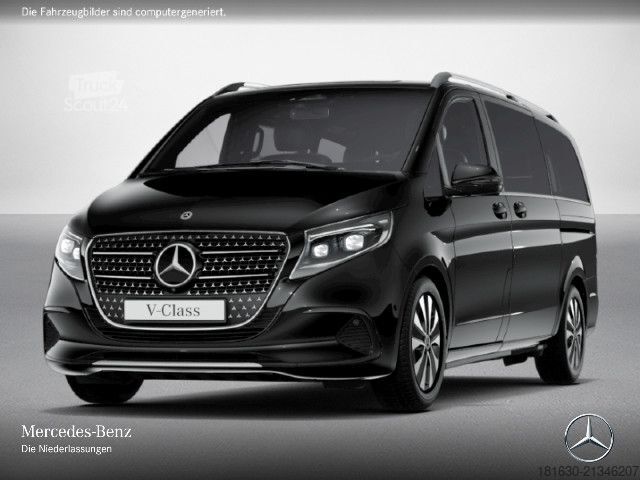 Minibus Mercedes-Benz V 300 d Lang AVANTGARDE+9G+AHK+StandHZ+Navi+DIS