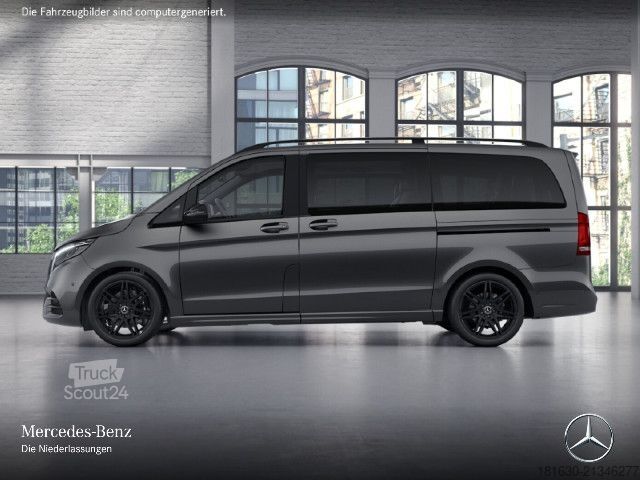 Minibüs Mercedes-Benz V 300 d Lang EDITION+AMG+9G+AHK+TischP+LED+MBUX