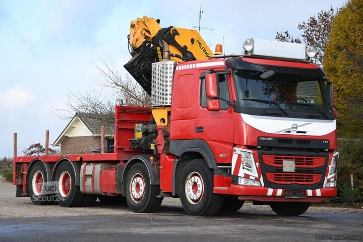 Camião-grua Volvo FM 460 PALFINGER 48TM!!FLY-JIB!! EURO6!!TOP!!RO...