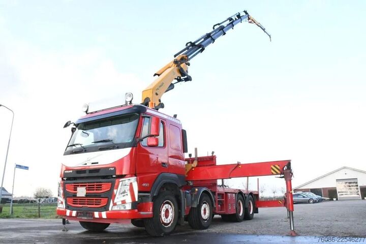 Camião-grua Volvo FM 460 PALFINGER 48TM!!FLY-JIB!! EURO6!!TOP!!RO...