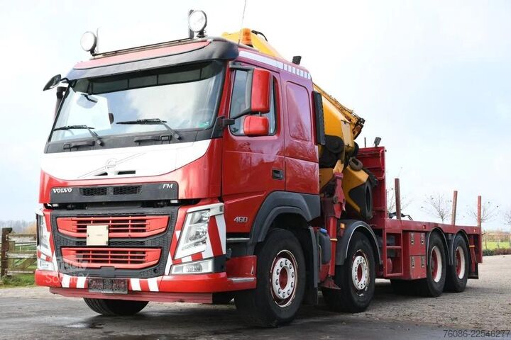 Camião-grua Volvo FM 460 PALFINGER 48TM!!FLY-JIB!! EURO6!!TOP!!RO...