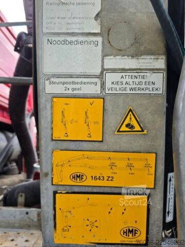 Tippbil med kran MAN TGS 33.400 6X6 BH WVT WS Z-kraan/KIPPER!! EURO 6!!