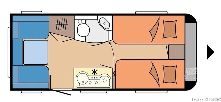 Caravana de turismo Hobby On Tour 460 DL