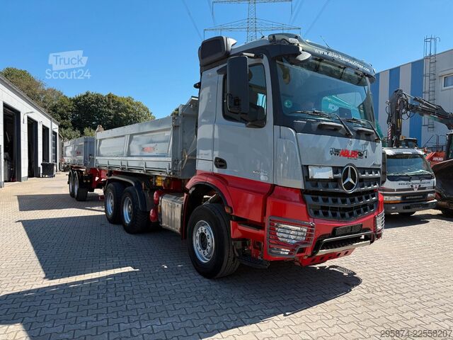 Dreiseitenkipper LKW MERCEDES-BENZ 2653 3.S.K Meiller Kippanhänger